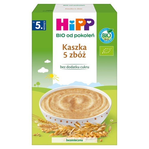 BIO Kaszka 5 zbóż po 5 miesiącu HIPP 200 g 