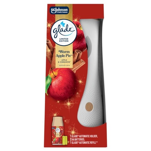 Automatyczny odświeżacz powietrza z wkładem 269 ml Warm Apple Pie  Glade zestaw