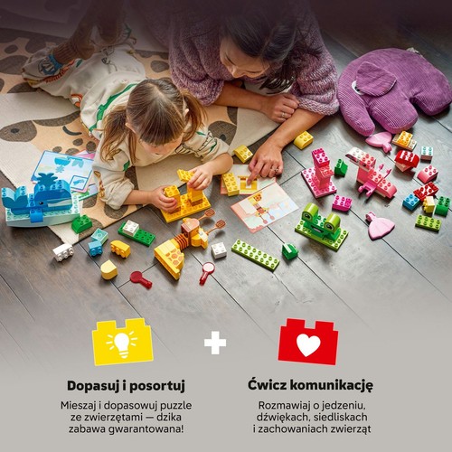 DUPLO Gra w budowanie zwierzątek 10472 LEGO 1 sztuka