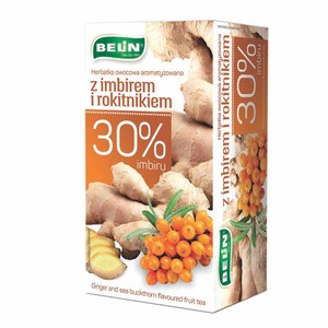 Herbata owocowa imbir z rokitnikiem Belin 40 g