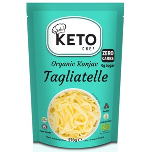 BIO KETO Makaron Konjac typu tagliatelle bezglutenowy Keto Chef 270 g
