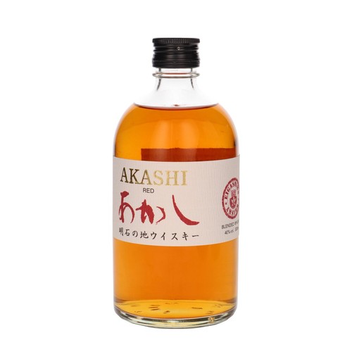 Whisky Red Japanese Blended alk. 40% Akashi 500 ml