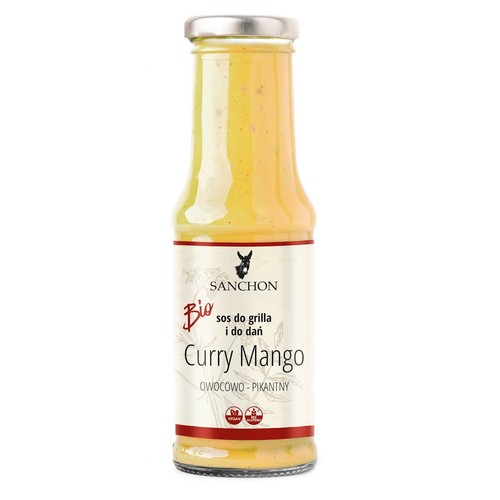 BIO Sos Curry Mango  Sanchon 210 ml