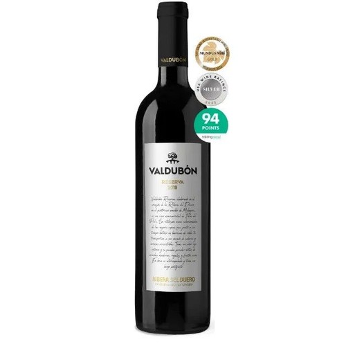 Wino czerwone wytrawne Reserva Ribera Del Duero alk. 14,0% obj. Valdubon Tempraillo 750 ml