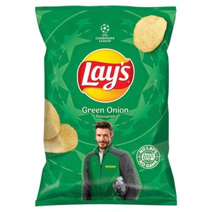 Chipsy ziemniaczane o smaku zielonej cebulki Lay's 130 g