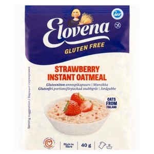 Owsianka błyskawiczna z truskawkami bez glutenu Elovena 40 g