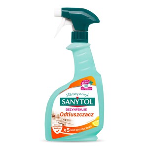 Płyn czyszczący i dezynfekujący do kuchni Sanytol 500 ml