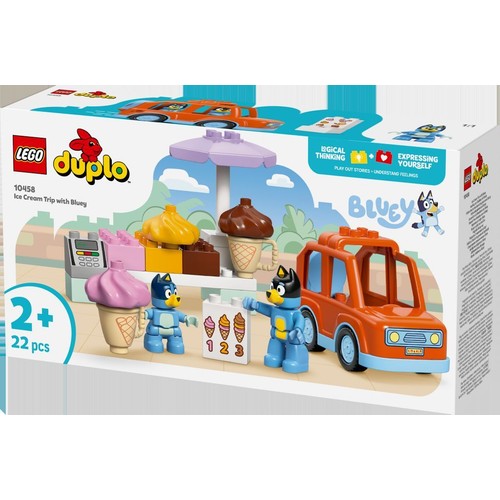 DUPLO Bluey Wyprawa po lody z Blue 10458 LEGO 1 sztuka