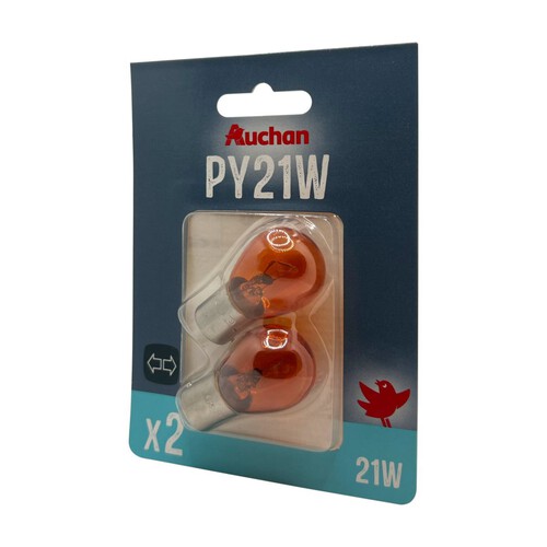 Żarówki samochodowe PY21W 12V Auchan 1 sztuka