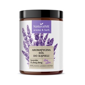 Aromatyczna sól do kąpieli lavender & ylang-ylang  NaturaIME 460 g