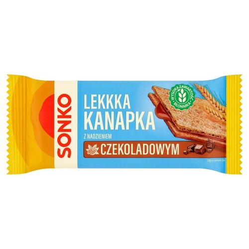 Lekka kanapka z nadzieniem czekoladowym Sonko 30 g