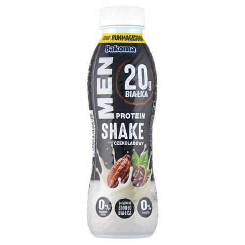 Napój proteinowy czekoladowy Bakoma 380 g