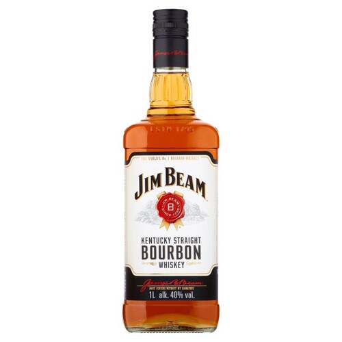 Amerykański burbon whiskey alk. 40% obj. Jim Beam 1 l