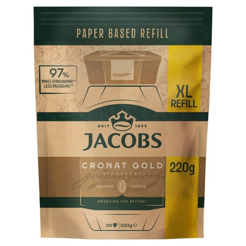 Cronat Gold kawa rozpuszczalna   Jacobs 220 g