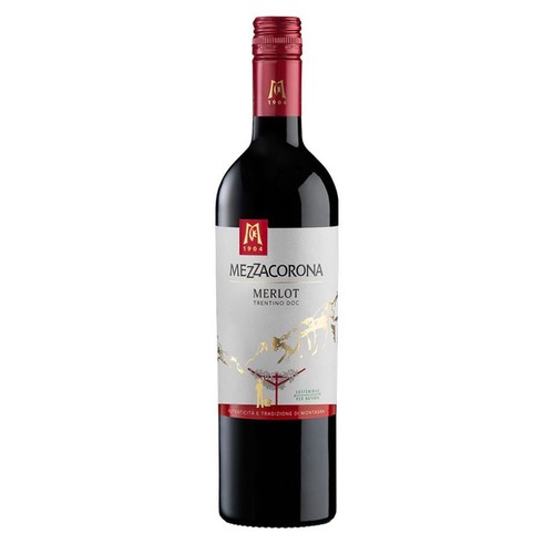 Wino czerwone Clasici Merlot Trento DOC alk. 13% obj. Mezzacorona  750 ml