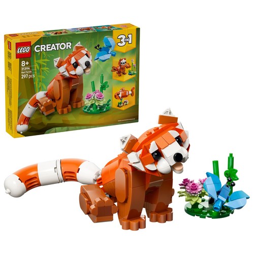 Creator 3 w 1 Urocze zwierzątka: Panda ruda 31394 LEGO 1 sztuka