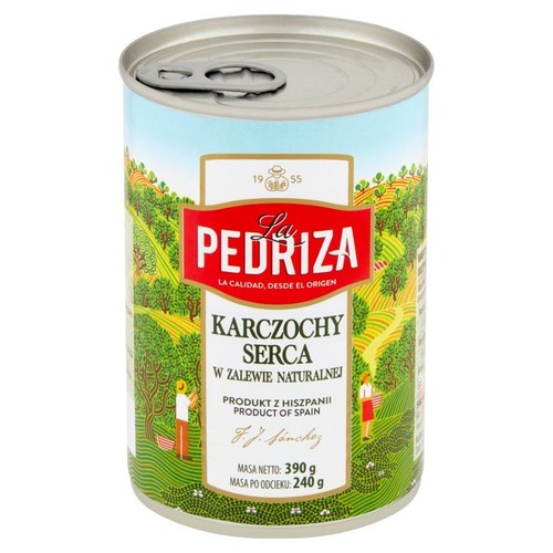 Karczochy serca w zalewie naturalnej La Pedriza 240 g