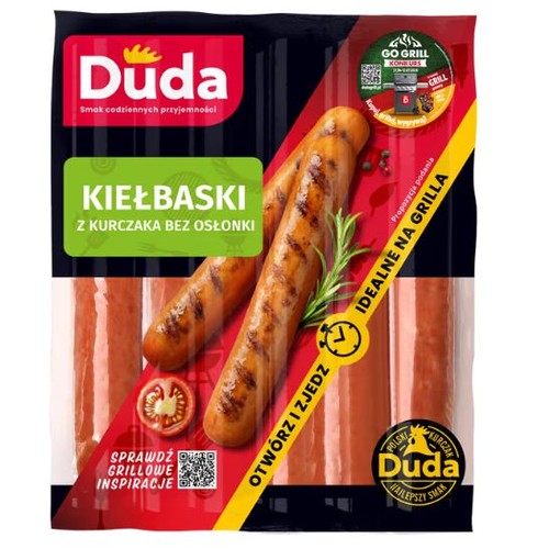 Kielbaski z kurczaka bez osłonki Duda 350 g