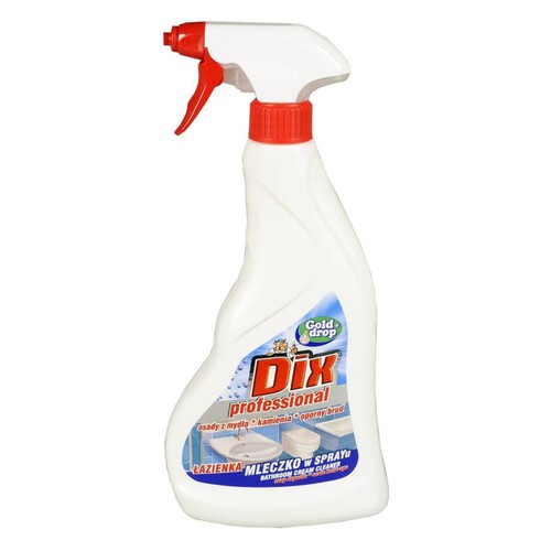 DIX professional mleczko do czyszczenia łazienki Gold drop 500 ml