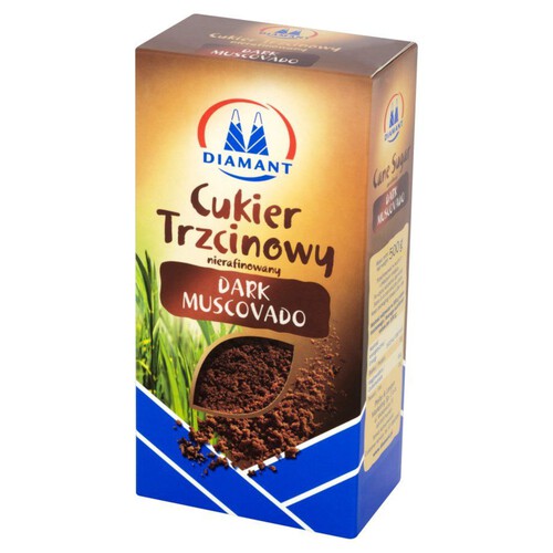 Cukier trzcinowy nierafinowany Diamant 500 g