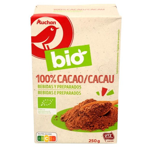 Kakao o obniżonej zawartości tłuszczu Auchan 250 g