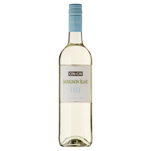 Sauvignon Blanc Wino białe bezalkoholowe Cin Cin 750 ml