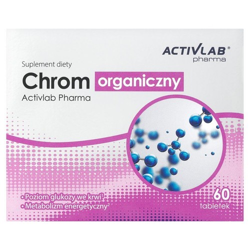 Suplement diety Chrom organiczny Activlab 60 kapsułek