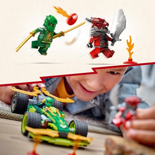 NINJAGO® Samochód wyścigowy Lloyda z napędem typu pull-back 71828 LEGO 1 sztuka