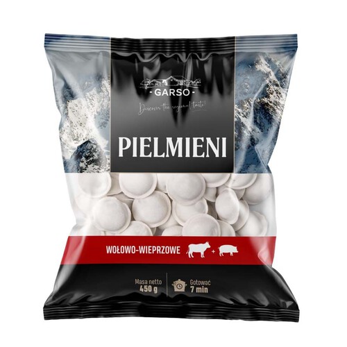 Pielmieni wołowo-wieprzowe   Garso 450 g