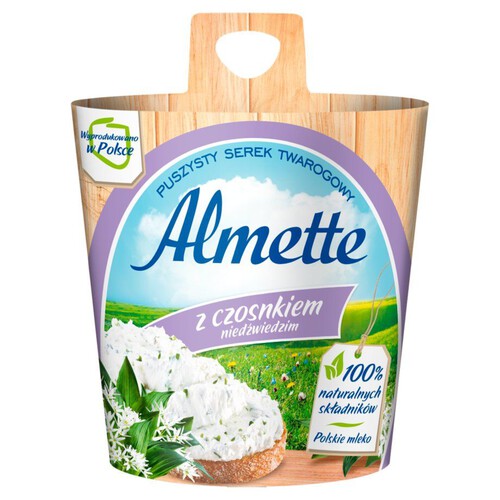 Serek twarogowy z czosnkiem niedźwiedzim Almette 150 g