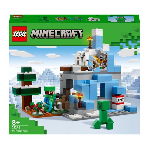 Minecraft® Ośnieżone szczyty 21243 LEGO 1 sztuka