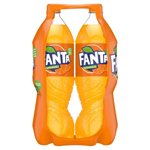 Napój gazowany o smaku pomarańczowym Fanta 2 x 1,5 l