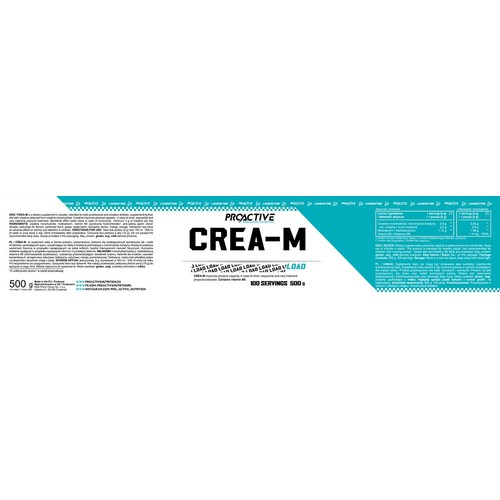 Kreatyna Crea-M Load mango Proactive 500 g