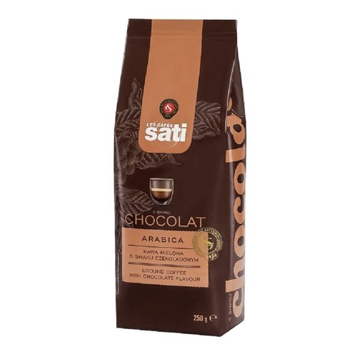 Kawa mielona o smaku czekoladowym   Cafe Sati 250 g