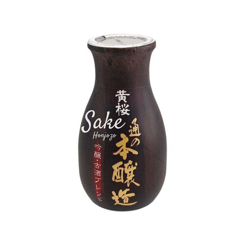 Sake honjozo 15% alk. KIZAKURA 180 ml