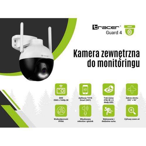 Kamera IP do monitoringu zew. GUARD 4 Tracer 1 sztuka