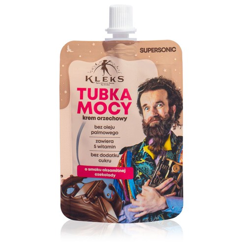 Tubka Mocy Krem orzechowy o smaku aksamitnej czekolady SUPERSONIC 50 g