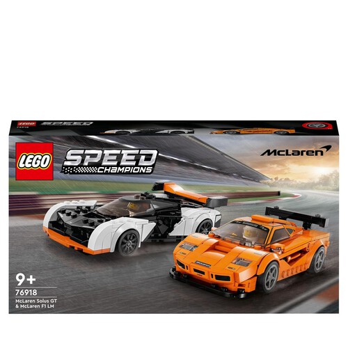 Speed Champions McLaren Solus GT i McLaren F1 LM 76918 LEGO 1 sztuka