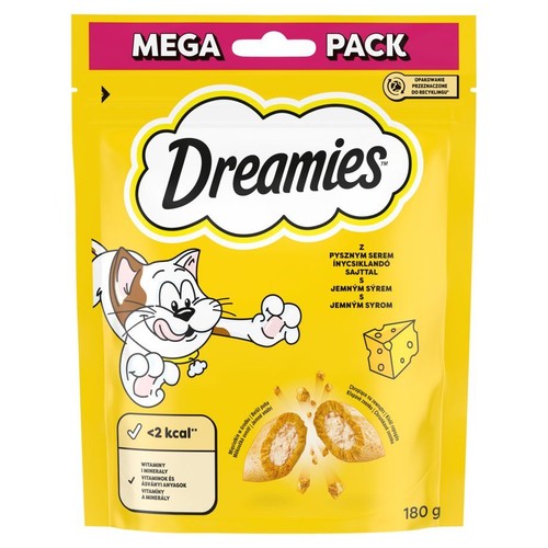 Przysmak dla kotów z serem Dreamies 180 g