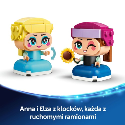 Disney Kraina lodu Mała Anna i Elza 43284, zabawka konstrukcyjna LEGO 1 sztuka