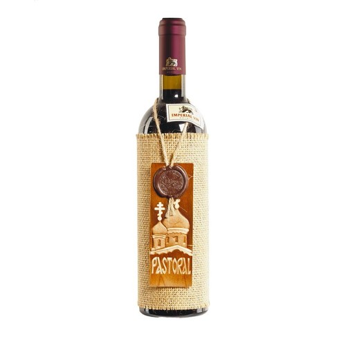 Wino mołdawskie czerwone słodkie Pastoral alk. 12,5% obj. Derewiaszka  750 ml