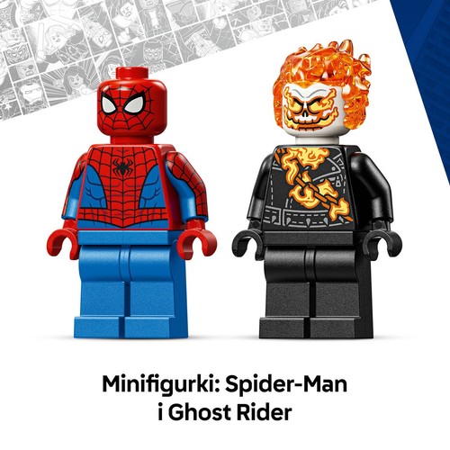 Marvel Spider-Man kontra Ghost Rider na motocyklu 76335 LEGO 1 sztuka