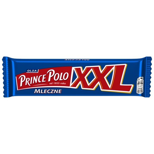 Wafelek z kremem kakaowym w mlecznej czekoladzie XXL Prince Polo 45 g