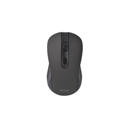 Mysz bezprzewodowa cicha czarna Qilive 1 sztuka