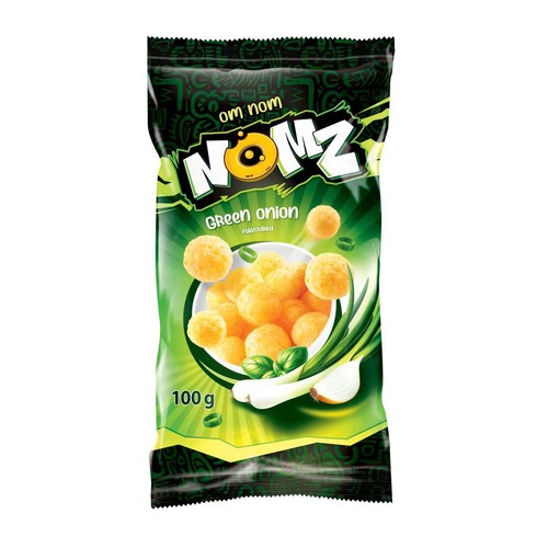Chrupki kukurydziane green onion NOMZ 100 g