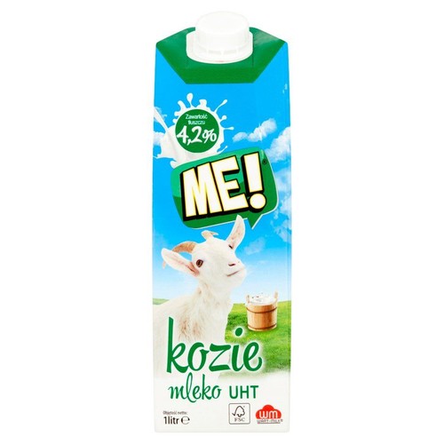 Mleko kozie UHT 4.2% Me! 1 l