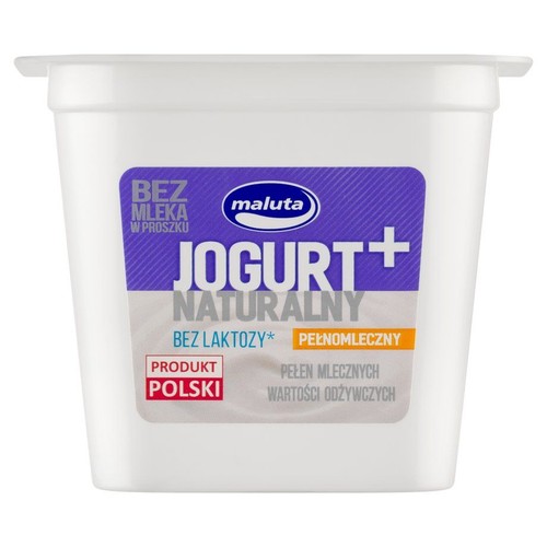 Jogurt naturalny bez laktozy Maluta 200 g