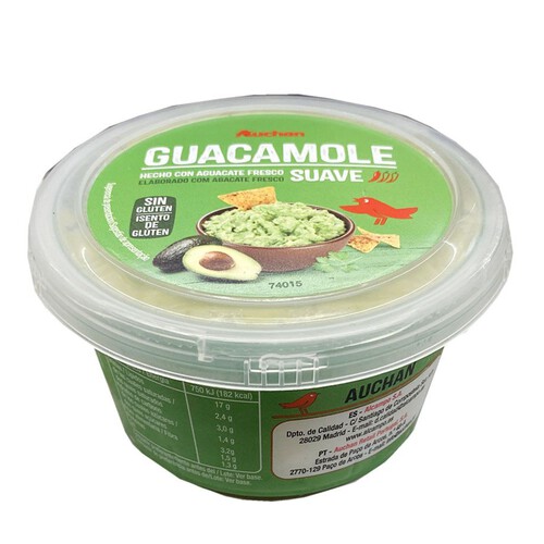 Guacamole Auchan 200 g