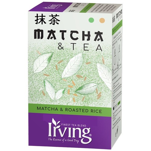 Herbata Matcha & Roasted Rice   Irving 20 torebek