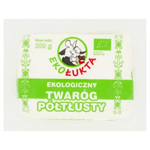 BIO  Twaróg półtłusty EKOŁukta 200 g